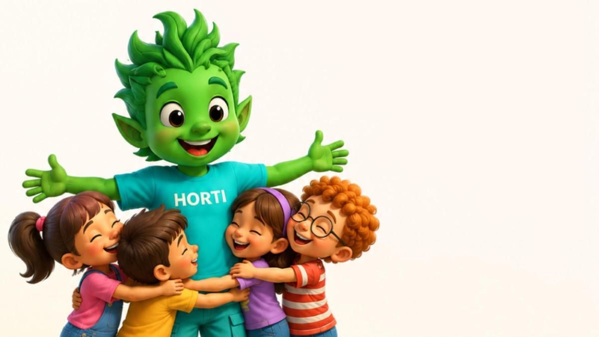 Gran Vía de Hortaleza presenta a Horti, su nueva mascota, para animar la vuelta al cole