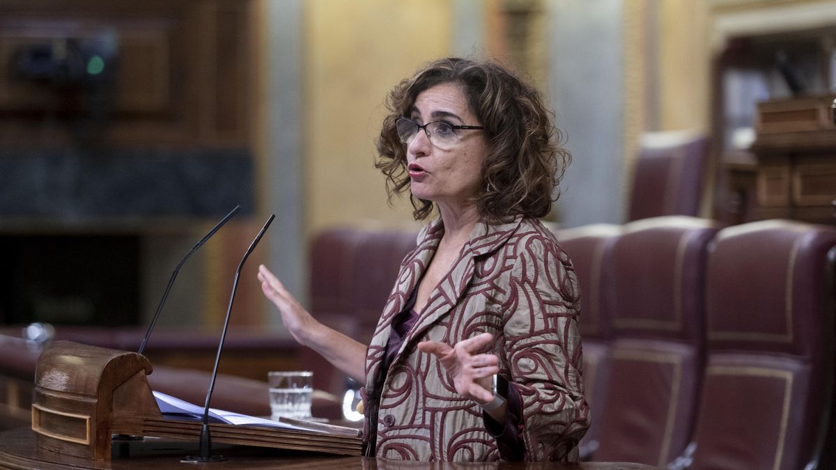 La ministra de Hacienda y Función Pública, María Jesús Montero.