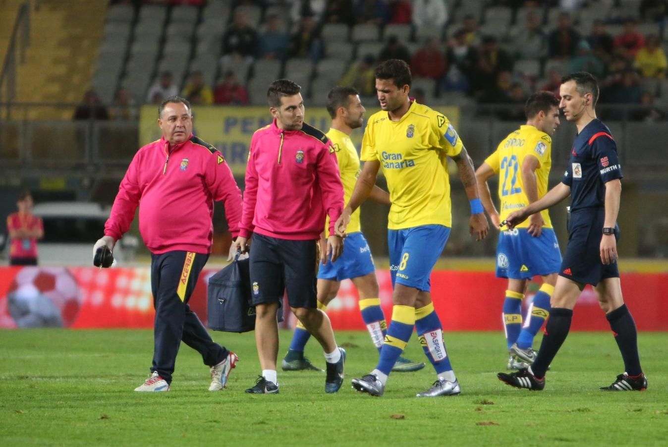 Imagen del encuentro en el Estadio de Gran Canaria entre la UD Las Palmas y el Granada C.F.
