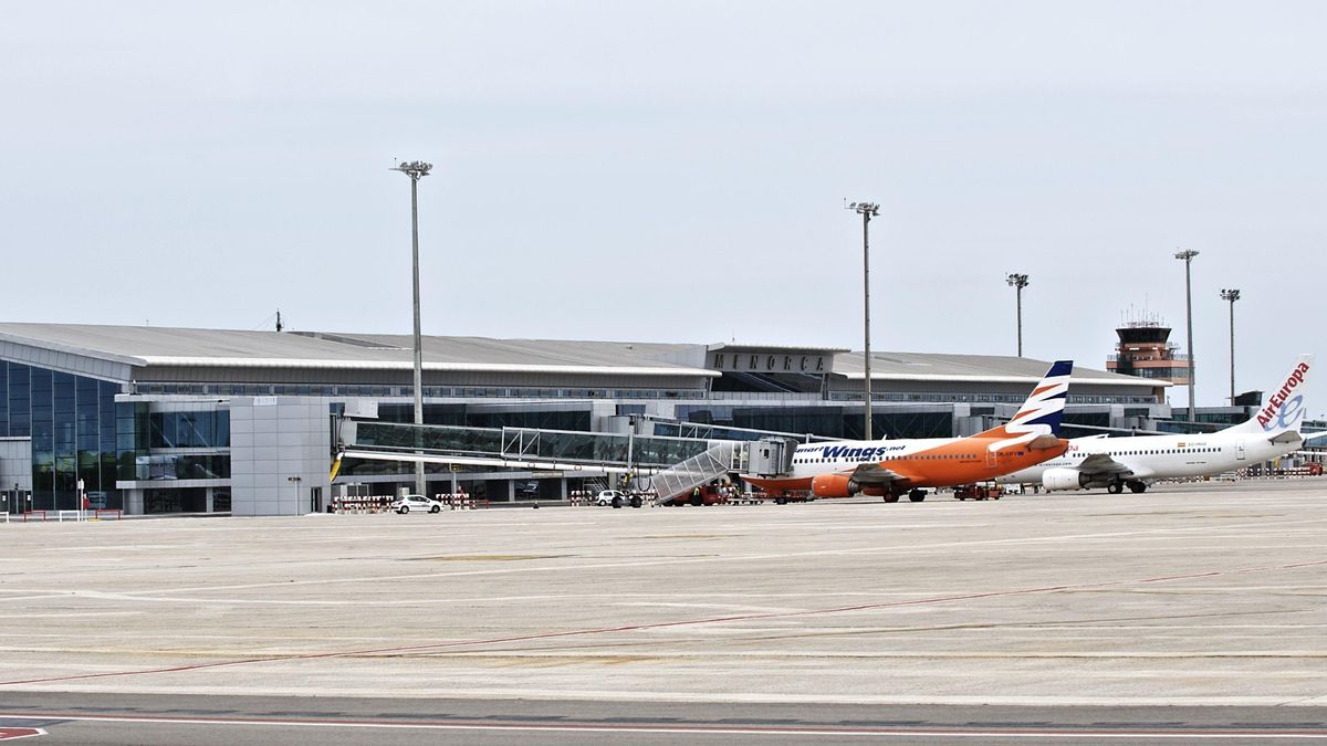 L'Aeroport de Menorca en una imatge d'arxiu.