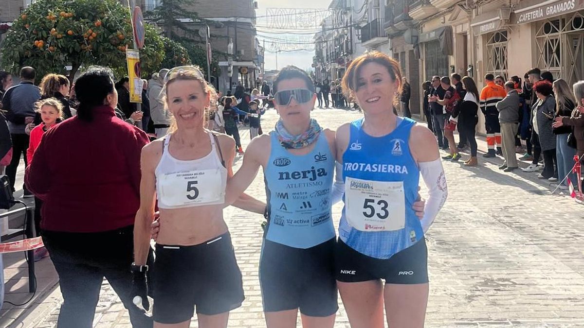 Podio femenino en Benamejí