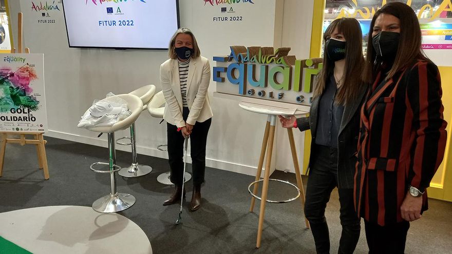 Isabel Albás, en la presentación del torneo en FITUR