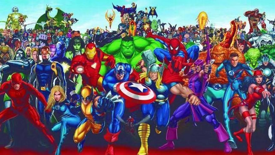 Personales de cómic de Marvel.