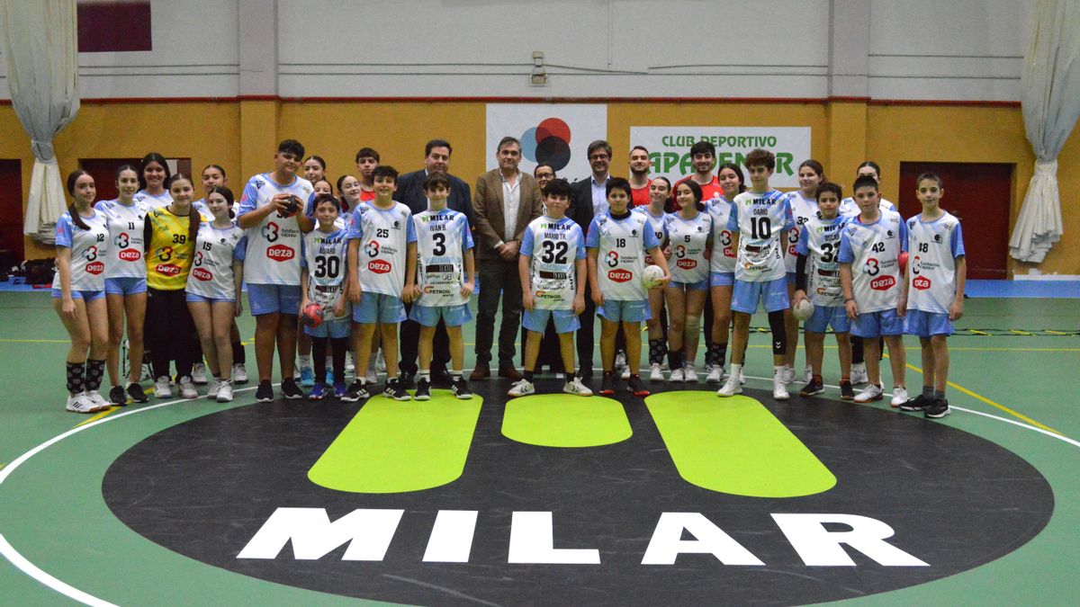 El Córdoba BM y Milar Codeco presentan las 'Becas Milar' para impulsar el deporte base