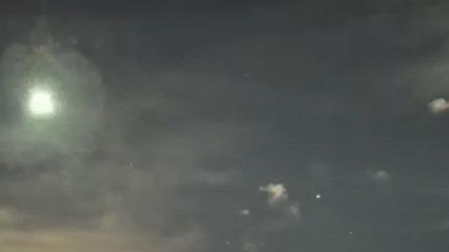 El CSIC descarta que el bólido que sobrevoló el este peninsular sea un misil balístico