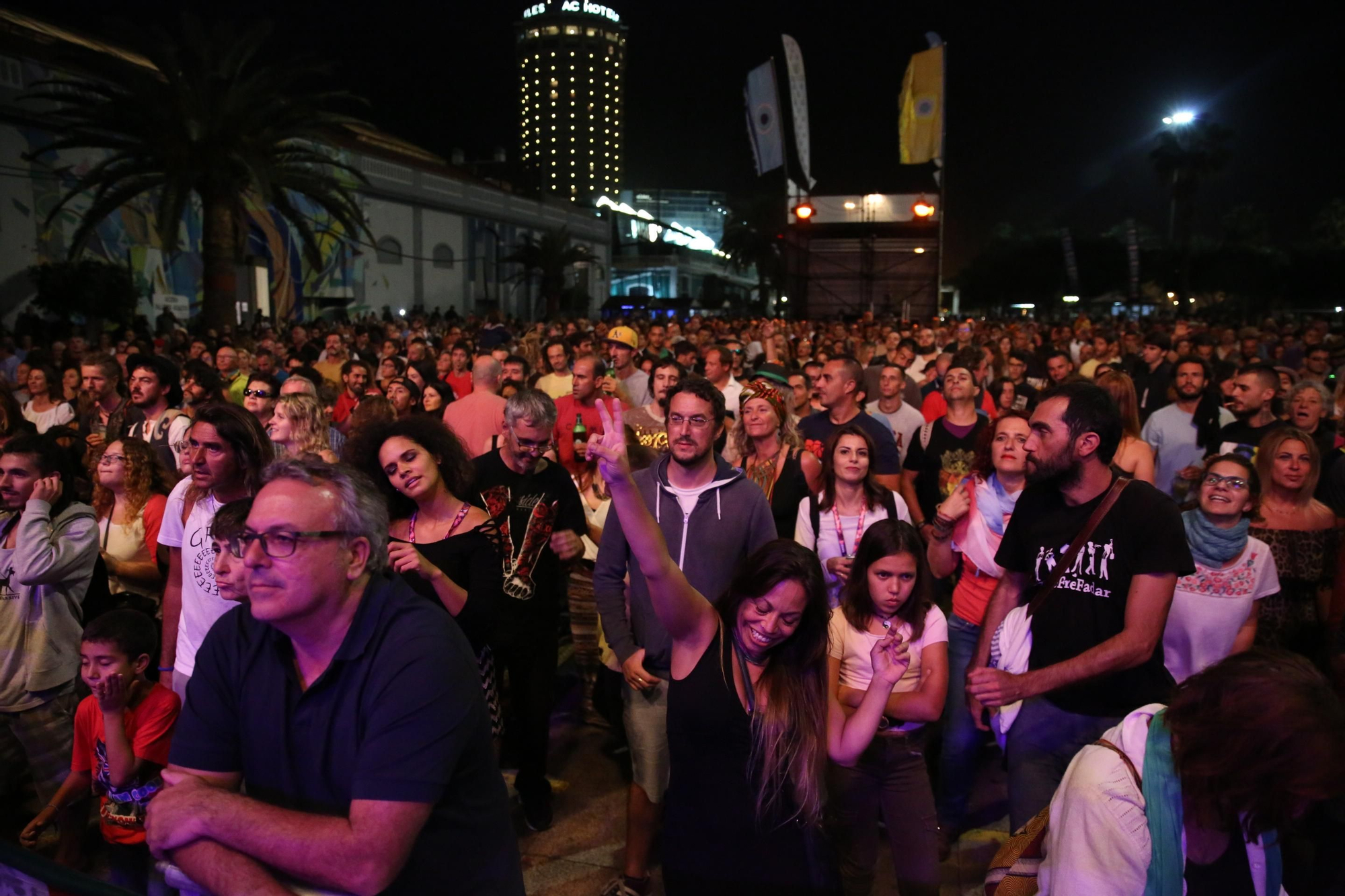 Público en Santa Catalina. (Alejandro Ramos).