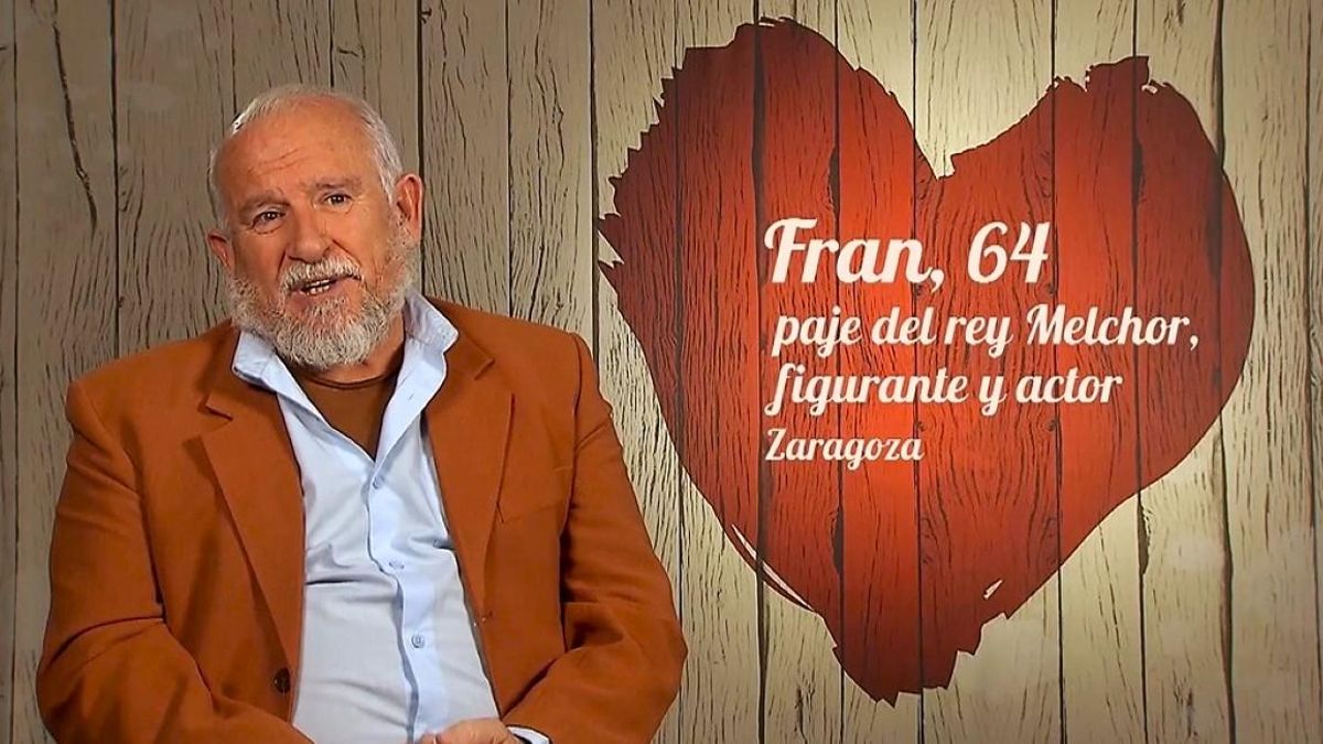 Fran, el ayudante de Melchor, en 'First Dates'