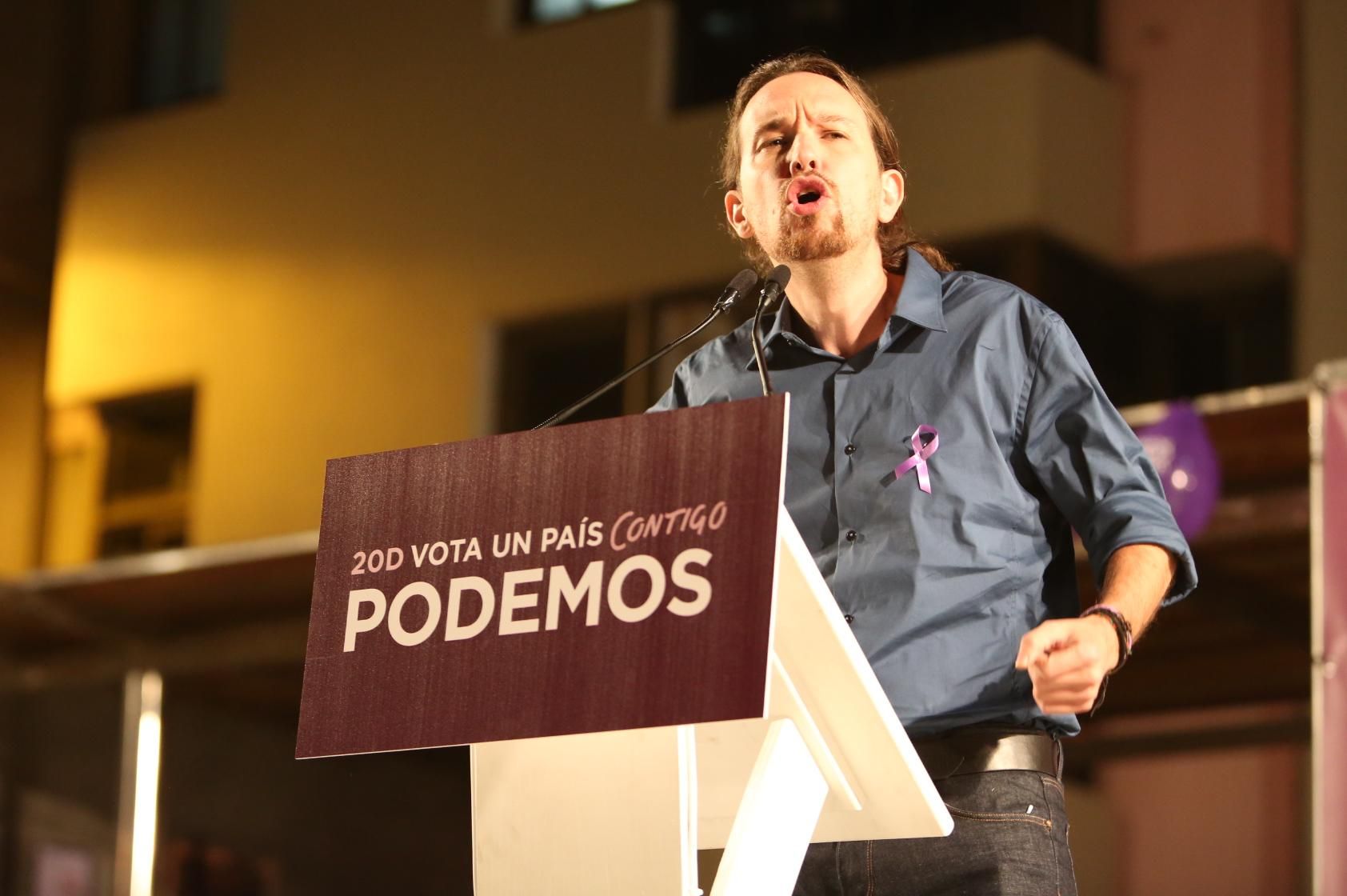 Pablo Iglesias en Gran Canaria (ALEJANDRO RAMOS)
