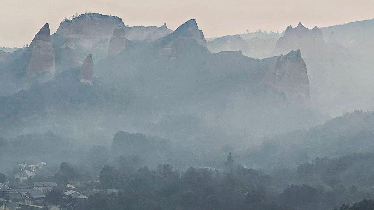 Las Médulas cumplen 28 años como Patrimonio de la Humanidad entre cenizas y sin casi actos