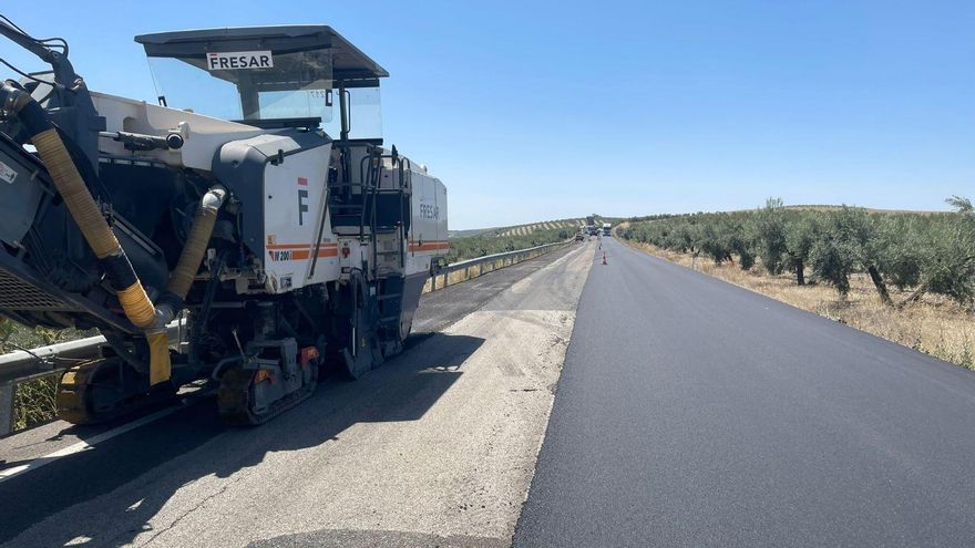 La Junta remodelará otros 42 kilómetros de la carretera entre Córdoba y Jaén