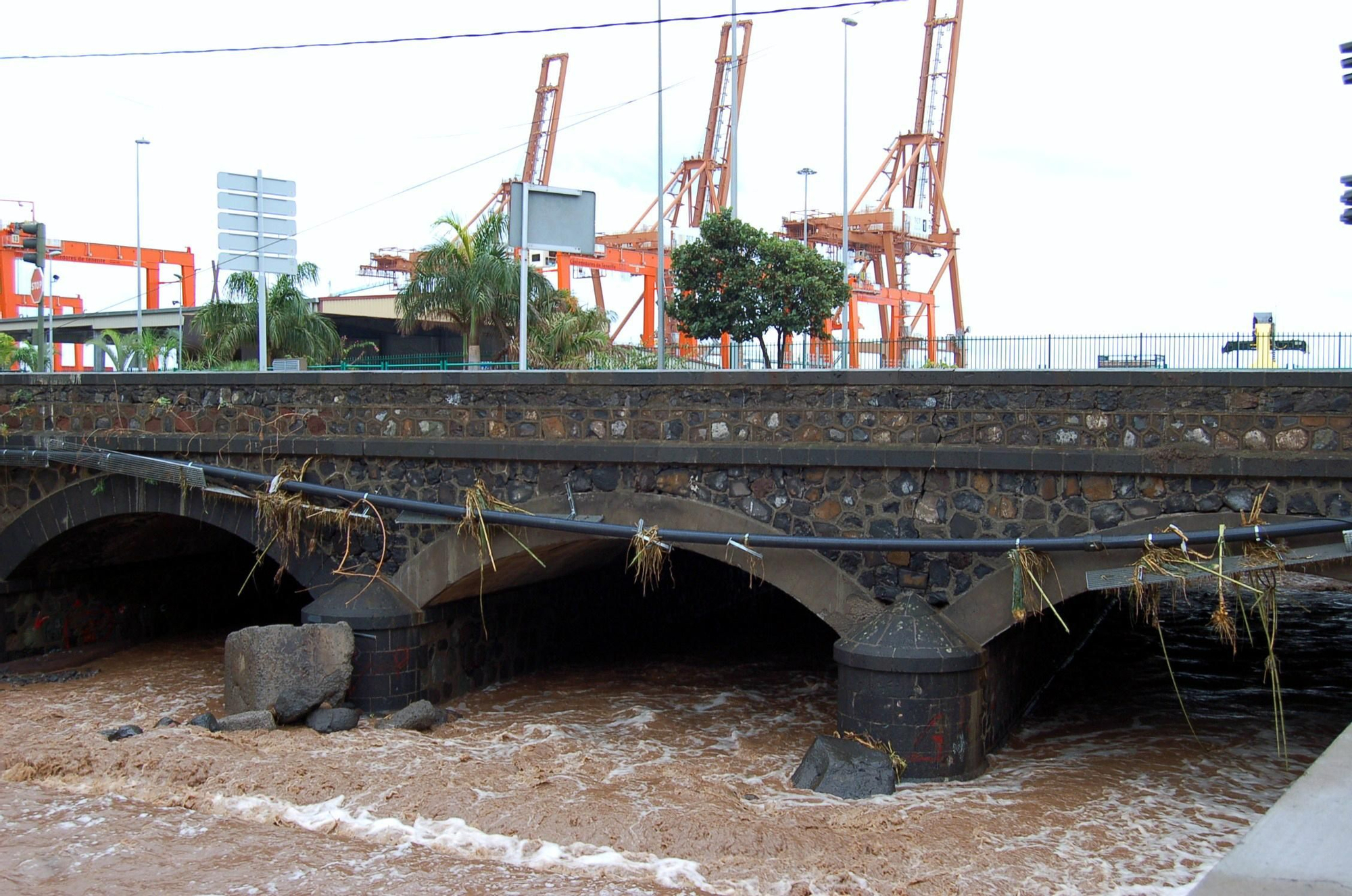 Inundaciones en Tenerife.