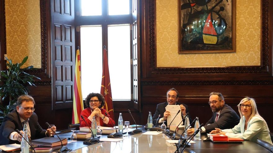 Reunión de la Mesa del Parlament