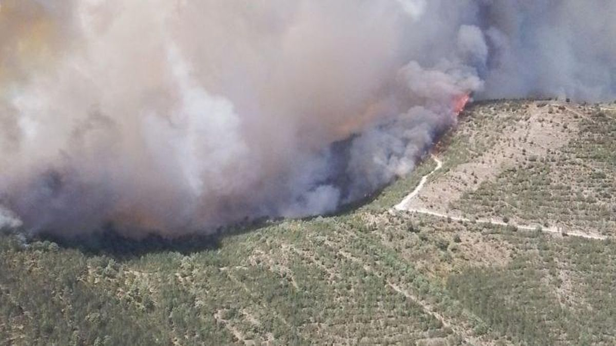 Incendio de Riglos