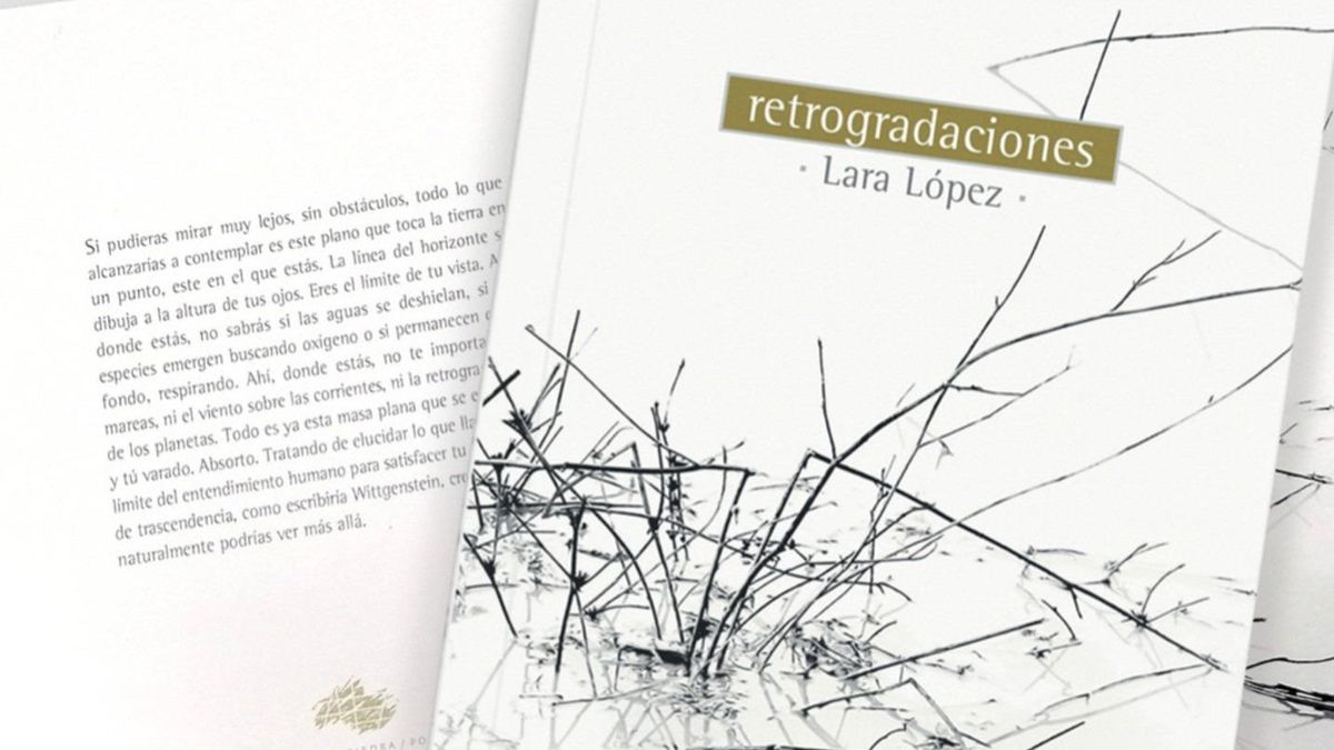 Lara López presenta en Las Palmas su nuevo poemario 'Retrogradaciones'