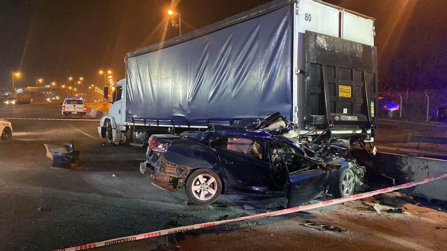 Persecución y choque fatal en Panamericana: tres muertos y un herido grave