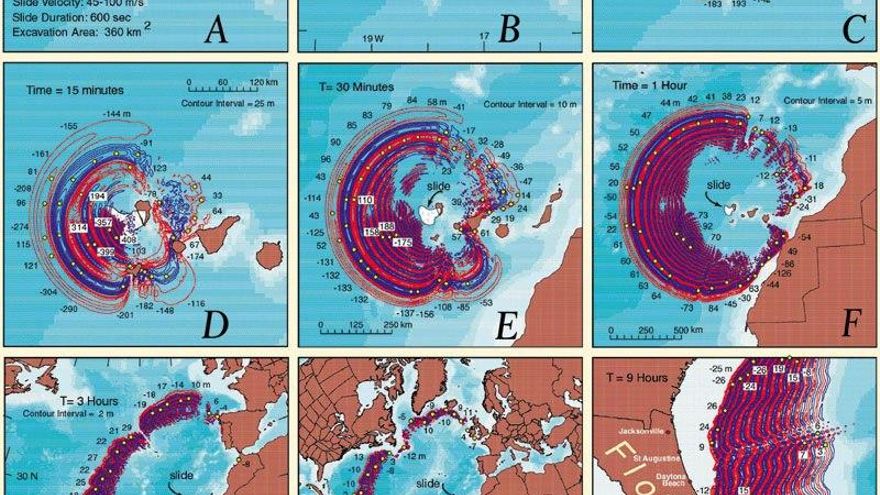 El enjambre sísmico de La Palma resucita la vieja teoría de un megatsunami sobre EEUU por el colapso de un volcán