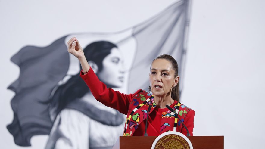 Sheinbaum promete la "entrega inmediata" de agua a Texas tras las reclamaciones de Trump