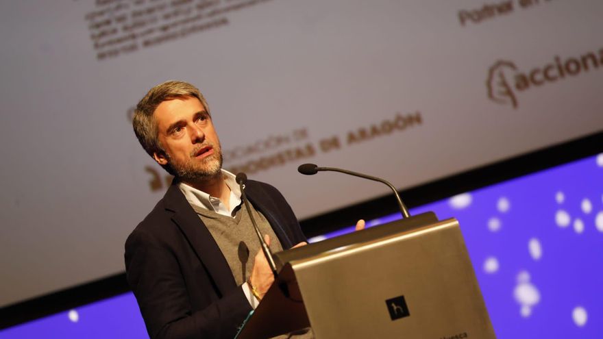 Carlos Franganillo abre el Congreso de Periodismo de Huesca: “La plaza pública ya no está controlada por los medios de comunicación tradicionales”