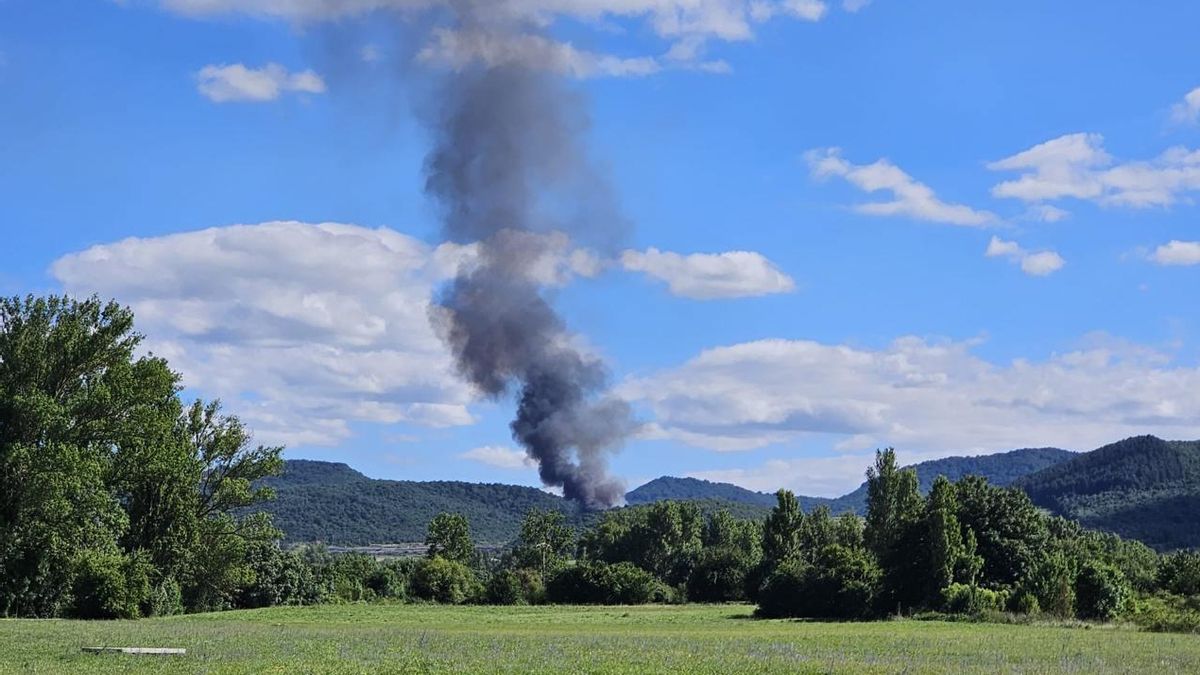 Declarado un incendio en el vertedero de Gardelegi de Vitoria, de titularidad municipal