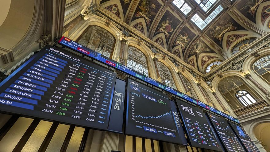 Imagen de la Bolsa de Madrid.