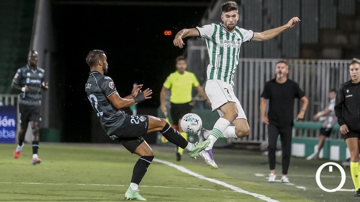 Théo Zidane, en el Córdoba CF - CD Castellón