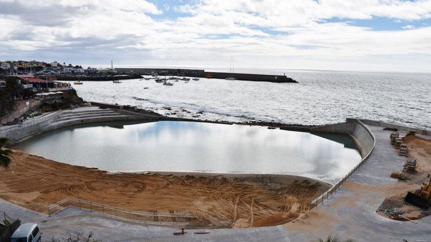 Playa de la Lajilla, en el municipio grancanario de Mogán