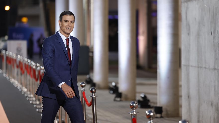 El candidato del PSOE a la presidencia del Gobierno, Pedro Sánchez, a su llegada al debate electoral celebrado este miércoles en Madrid. EFE/ Juanjo Martín