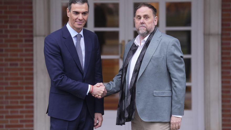 Sánchez y Junqueras pactan una nueva financiación autonómica con cerca de 5.000 millones más para Catalunya