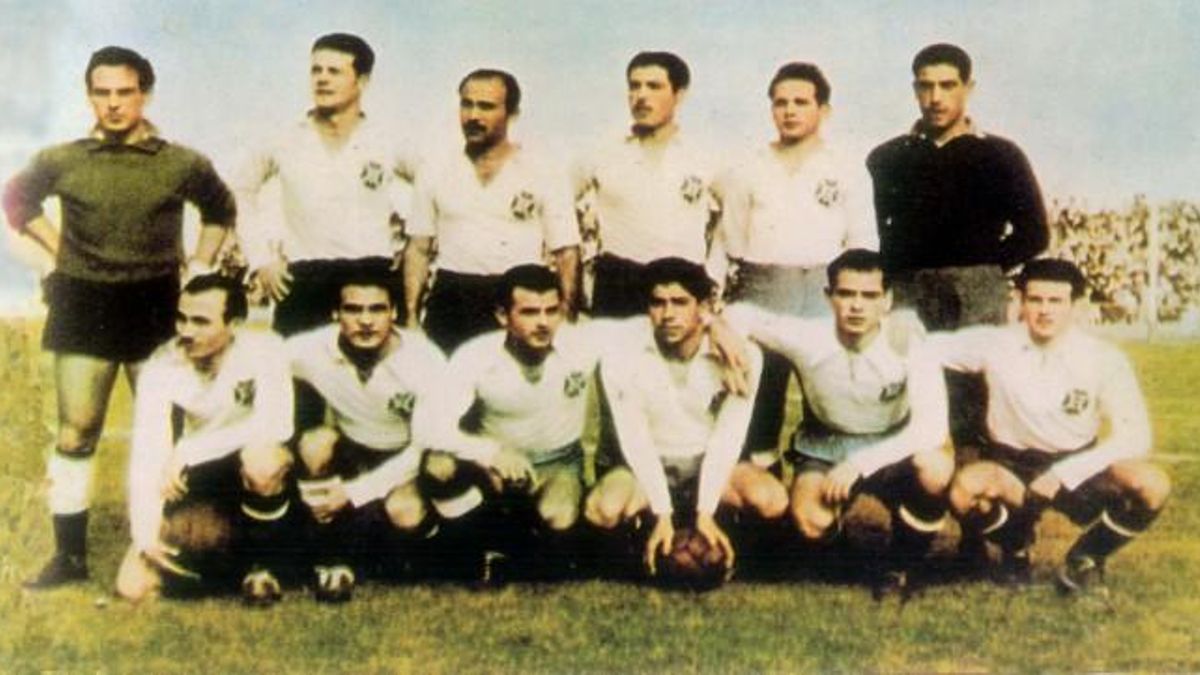 Formación histórica del CD Tenerife