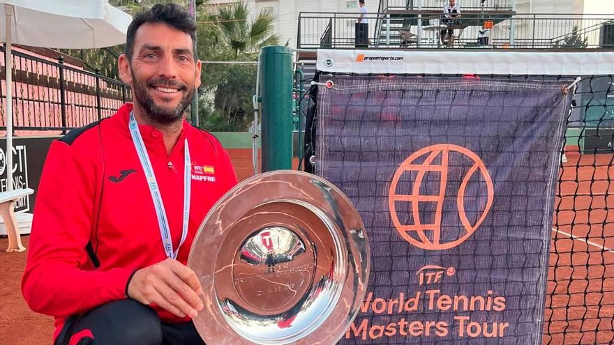 El cordobés Javi Martínez, campeón del mundo de tenis