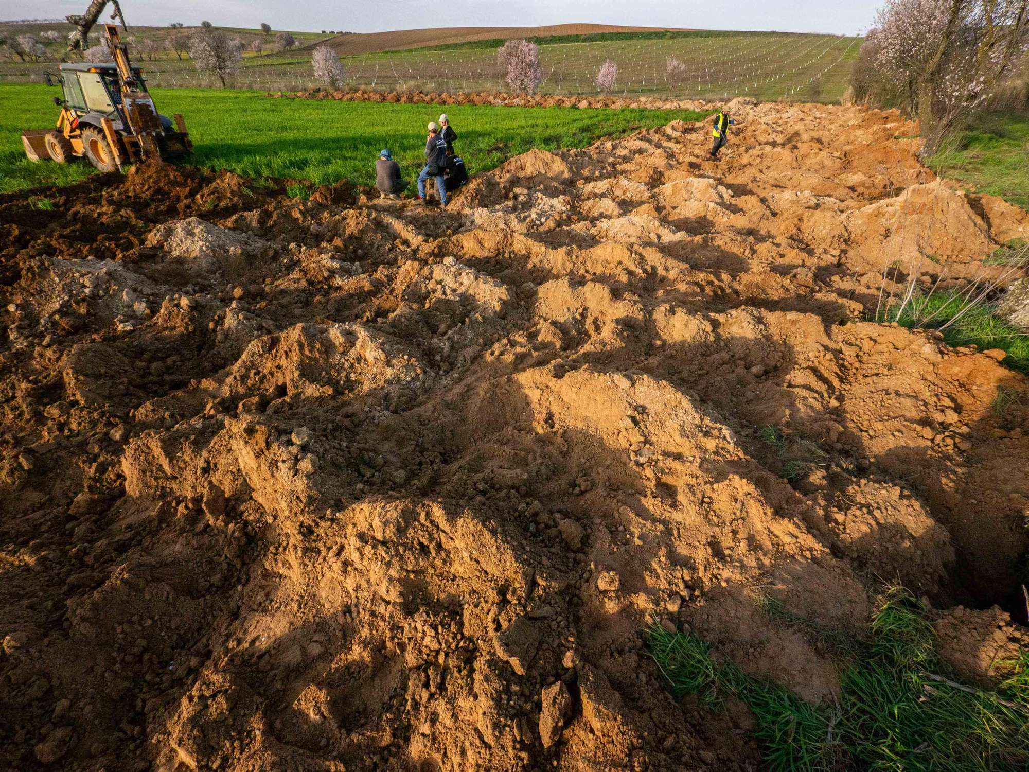 Tercera intervención para hallar la fosa de Los Cerralbos (Toledo) en febrero de 2026.