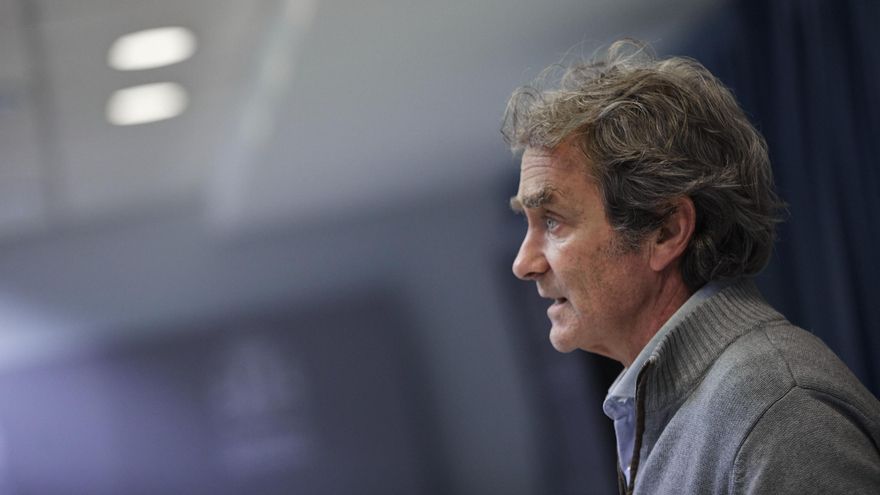 El director del Centro de Coordinación de Alertas y Emergencias Sanitarias (CCAES), Fernando Simón durante una rueda de prensa.