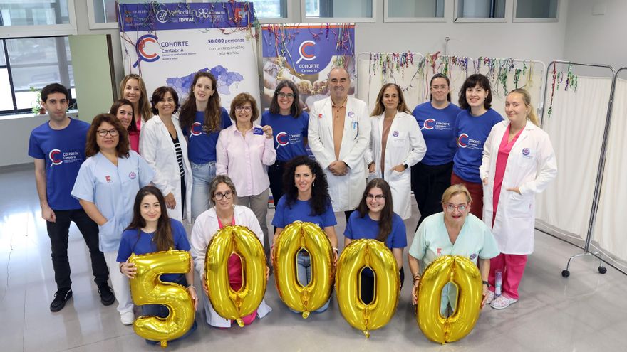 Cohorte Cantabria alcanza su meta de 50.000 participantes