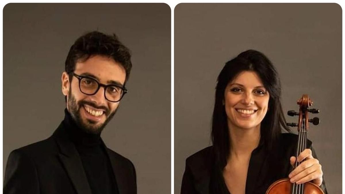 Concierto del dúo italiano de violín y piano Papini-Napoleoni este viernes en la Sala Eutherpe de León
