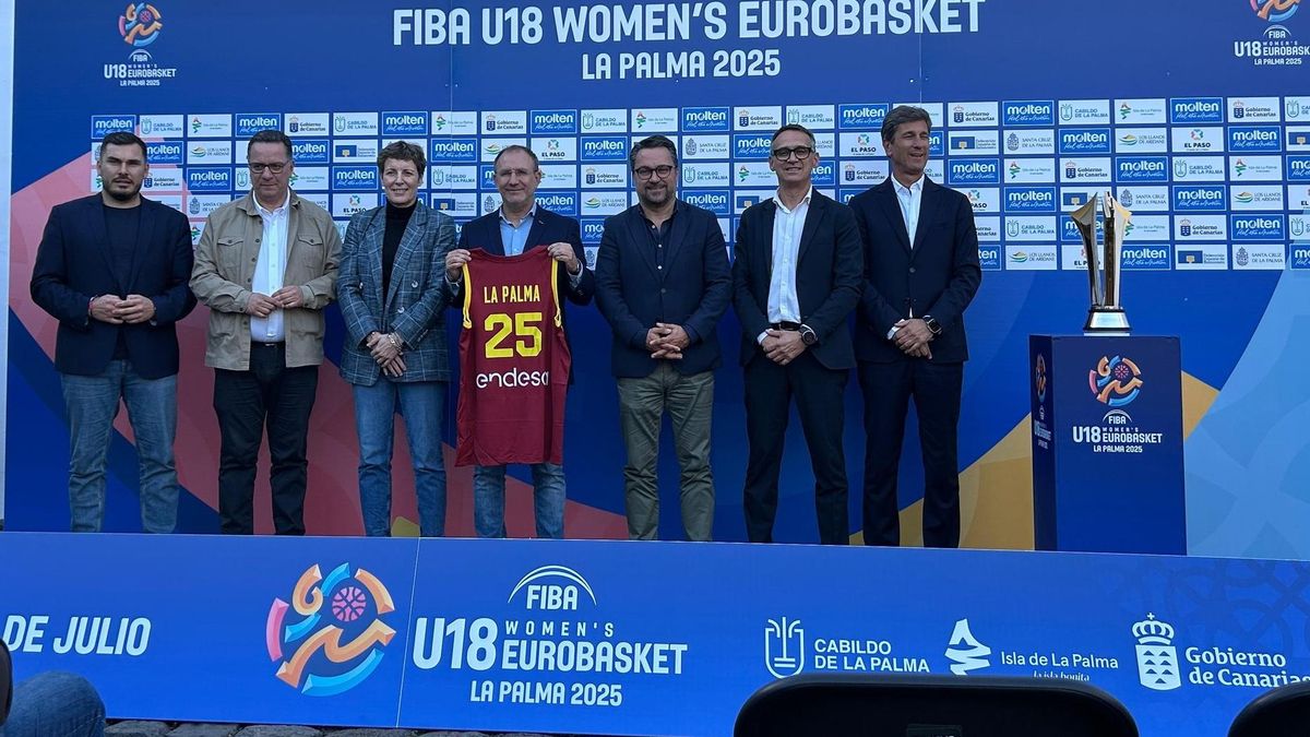 Presentación de la EuroBasket sub 18 femenino.