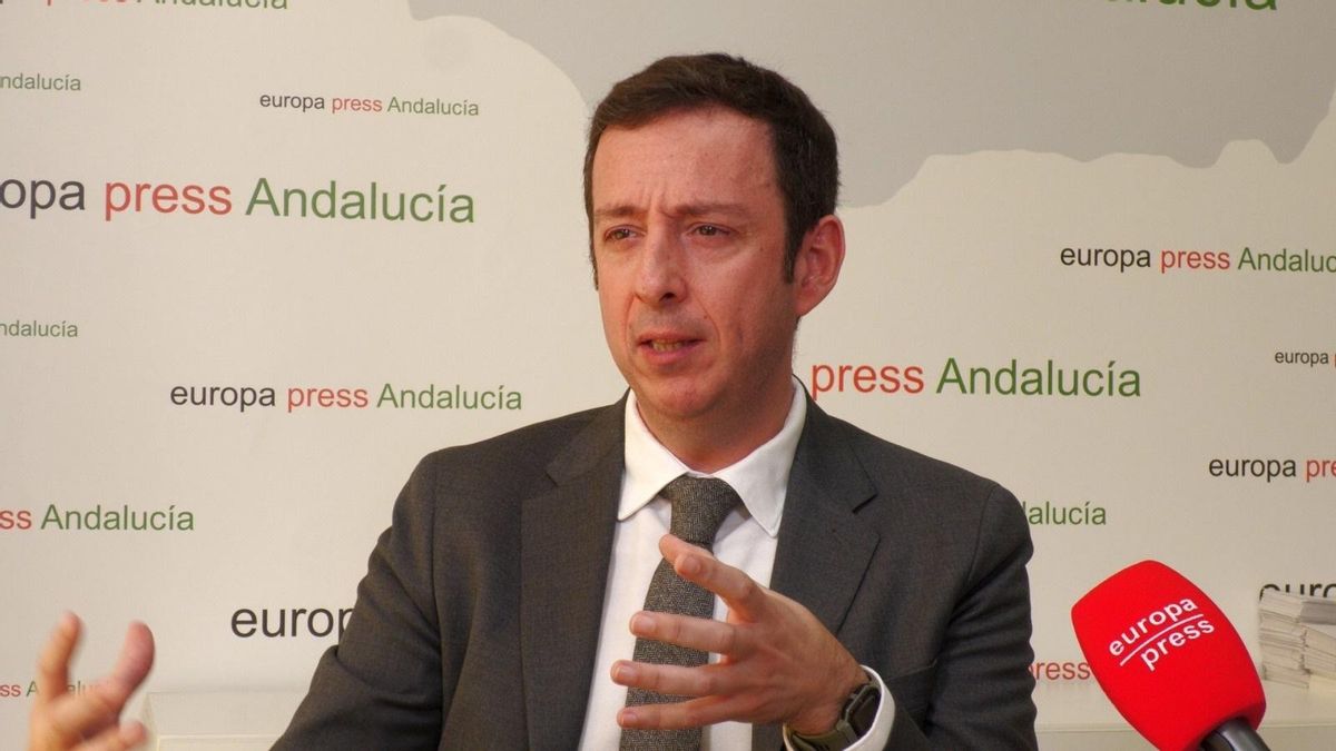 Sergio Millanes, director del aeropuerto, en la entrevista con Europa Press.