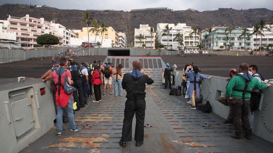 Desembarco en Puerto Naos.