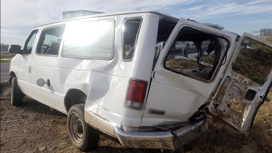 Mueren 6 migrantes guatemaltecos en accidente de tráfico en noroeste México