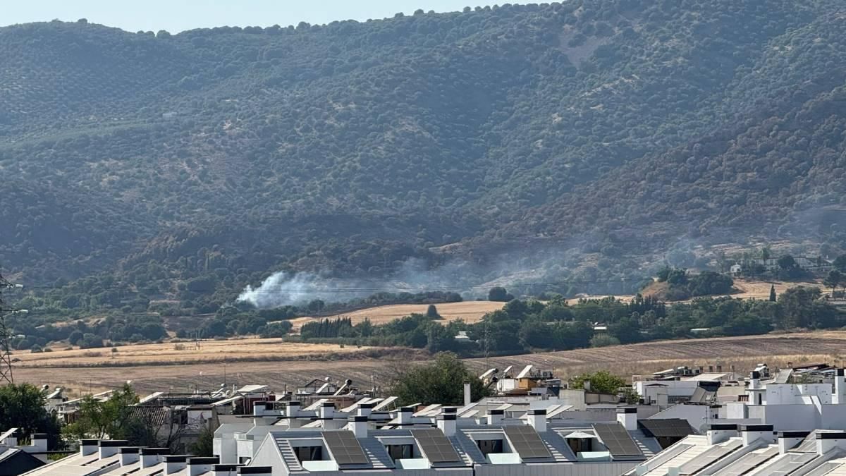 Incendio en Santa Ana de la Albaida