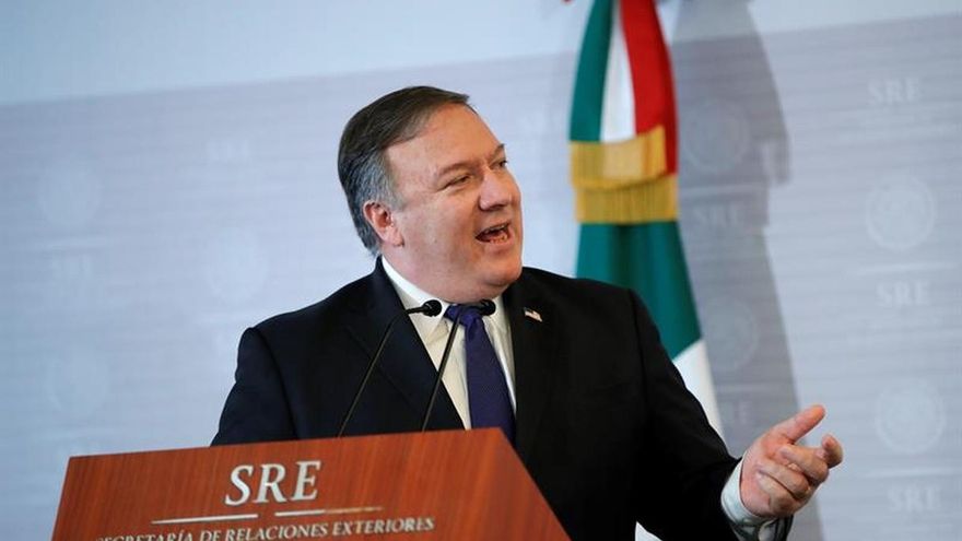 Videgaray reitera ante Pompeo que política migratoria de México es soberana