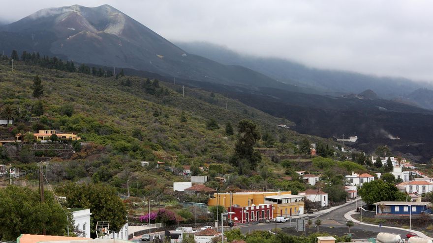 Volcán, visto desde Tajuya
