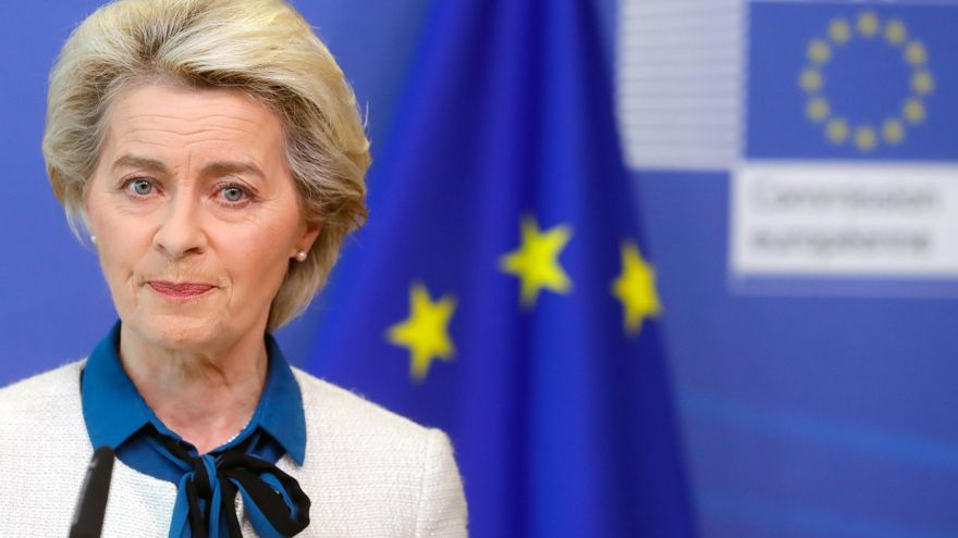 Von der Leyen: "La guerra de Putin está alterando el mercado de la energía" EFE/EPA/STEPHANIE LECOCQ