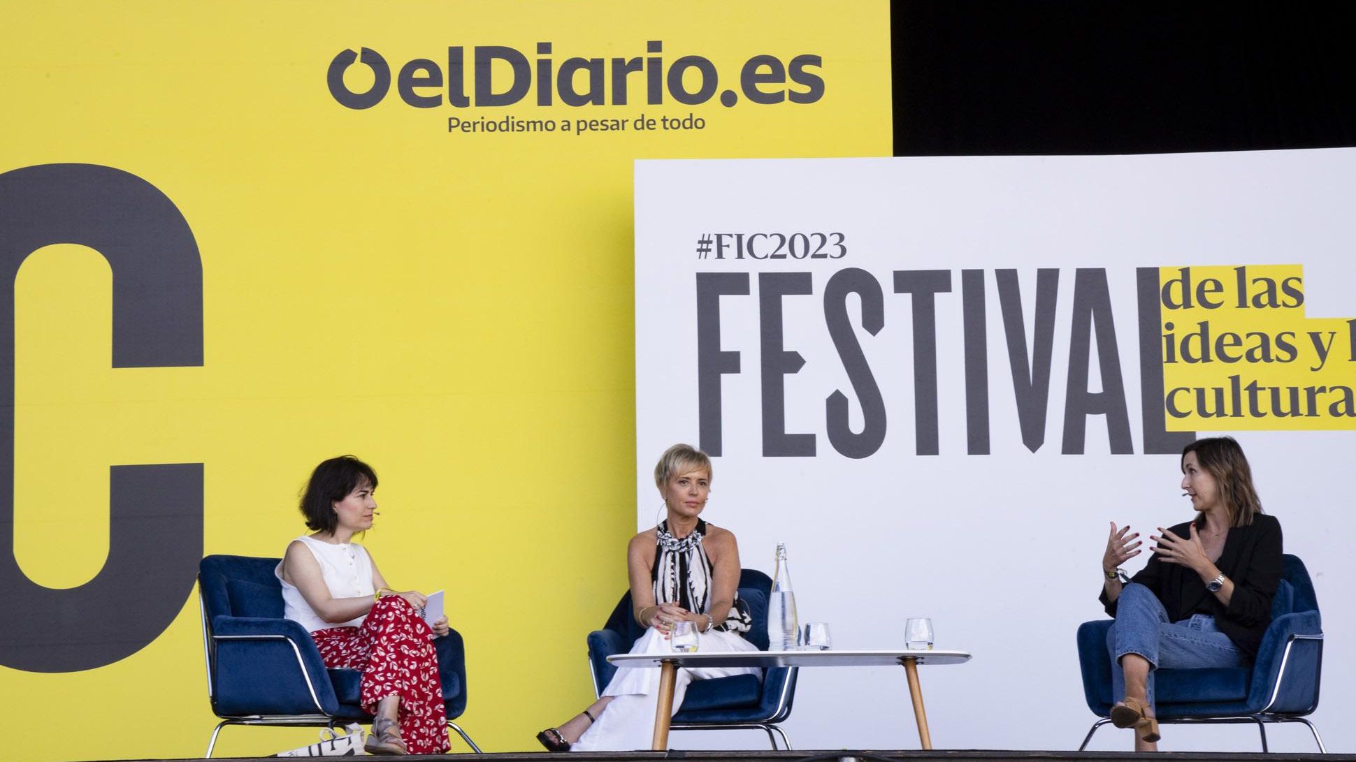 María Ramírez, Carme Artigas y Verónica Bolón