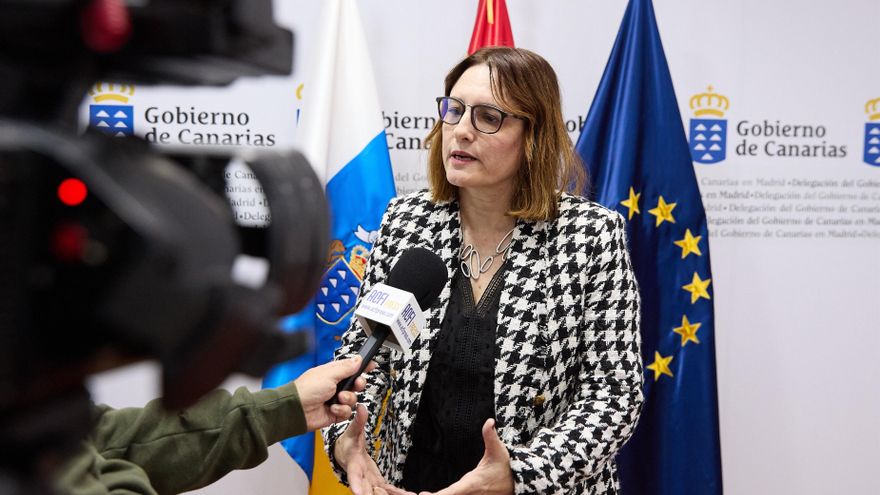 La consejera de Bienestar Social, Igualdad, Juventud, Infancia y Familias del Gobierno de Canarias, Candelaria Delgado