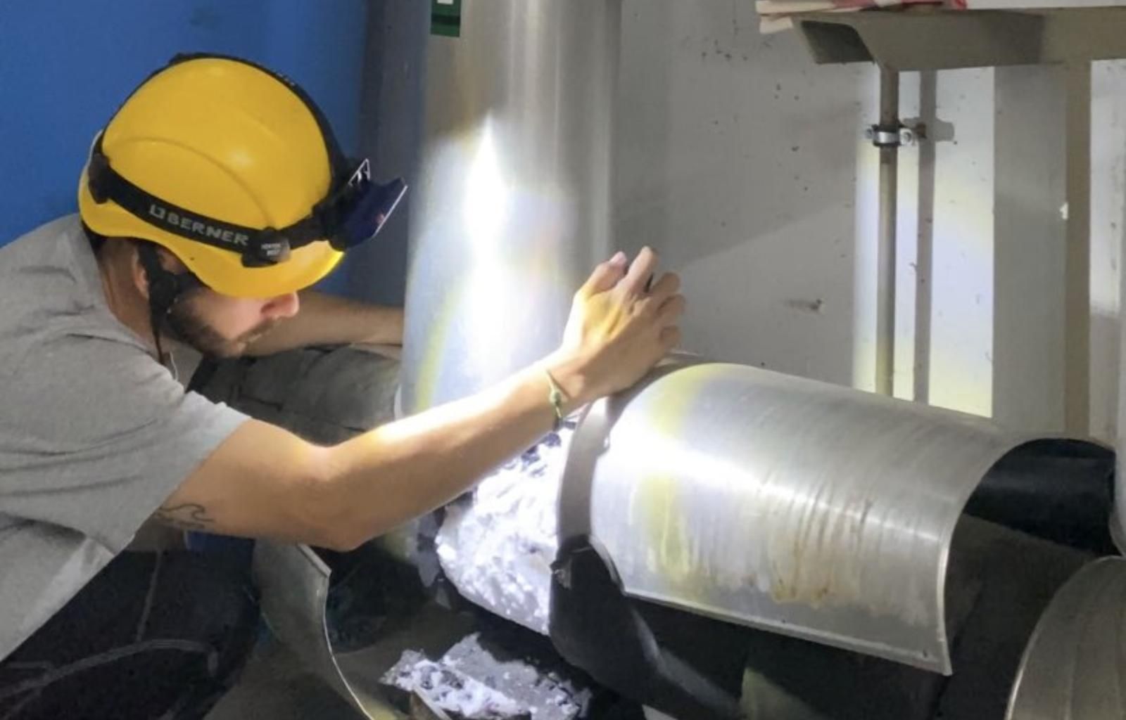 Mario López Mario López en el Grantecan.