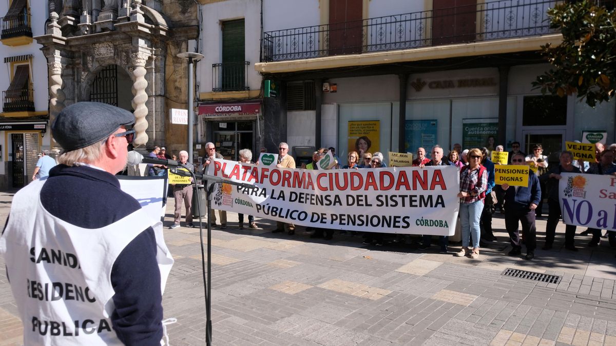 Concentración de pensionistas