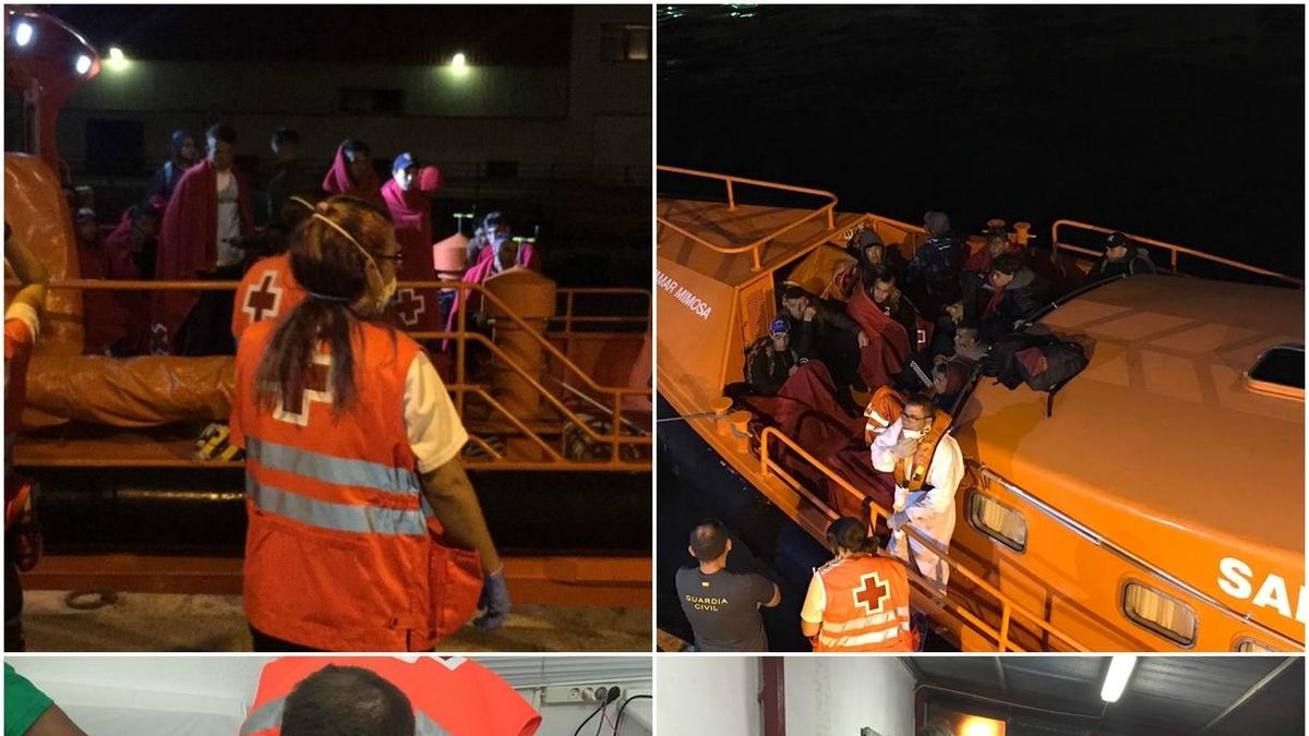 Cruz Roja atiende este año a más de 3.800 inmigrantes llegados en patera a Motril, el doble del año pasado