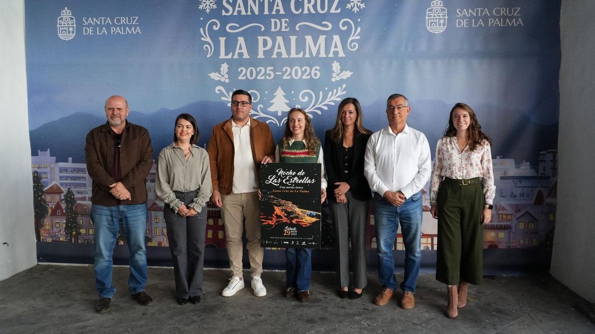 Santa Cruz de La Palma impulsa las compras navideñas con una nueva edición de ‘La Noche de Las Estrellas’