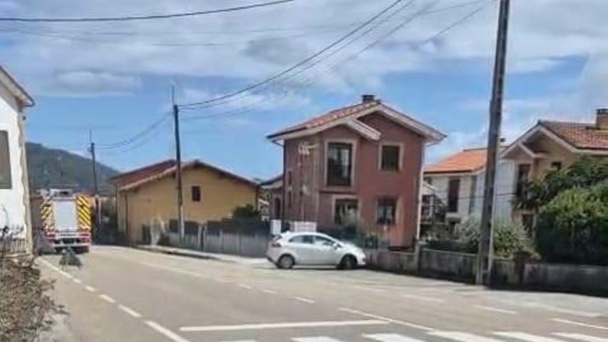 Rotura de una tubería de gas en Castillo, Arnuero