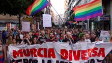 Manifestación para pedir la dimisión del delegado de Gobierno / E. R.